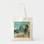  Retro Reizen - Copacabana Beach Tote Bag (Voorkant)