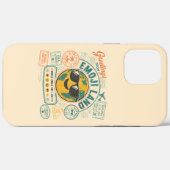 Retro Reizen Emoji iPhone 12 Pro Max Hoesjes (Achterkant (horizontaal))