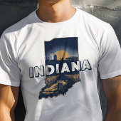 Retro Reizen Iconische Indiana Graphic T-shirt