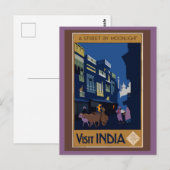 Retro Reizen Toerisme Briefkaart (Voorkant / Achterkant)