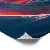 Retro Reizing van de Grote Golf uit Poster (Hoek)