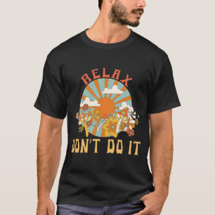 Retro Relax Doe het niet 80's T-shirt