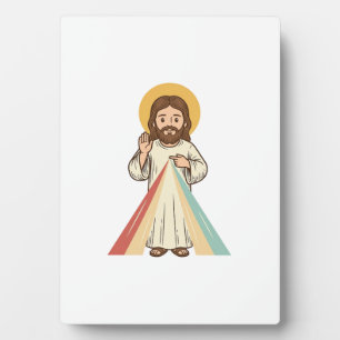 Retro religieuze zegen vector shirt ontwerp_1 fotoplaat