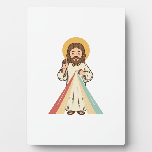 Retro religieuze zegen vector shirt ontwerp_1 fotoplaat (voorkant)