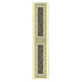 Retro Renaissance stijl blad Korte Tafelloper (Voorkant)