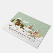 Retro rendieren & Sinterklaas Deurmat (Schuin)