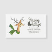 Retro  rendierkerst (Voorkant)