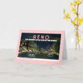 Retro Reno Kaart (Gele Bloem)