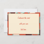 Retro Reply Kaart 5 x 3,5 (Voorkant)