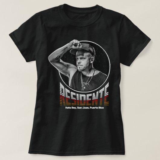 retro residente Geweldige voor muziekventilatoren T-shirt (Design voorkant)