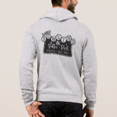 Retro Retriever Bowling Hoodie (Achterkant)
