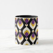 Retro, retro ornament mok (Midden)