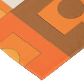 Retro Retro Rettangel geometrisch mid-Century mod Tafelkleed (Gekanteld)