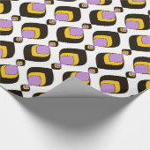 Retro, retrornament cadeaupapier (Hoek)