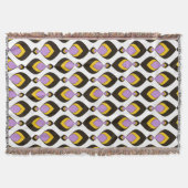 Retro, retrornament deken (Voorkant)