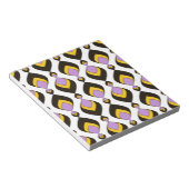 Retro, retrornament notitieblok (Schuin)