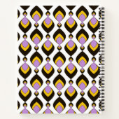 Retro, retrornament notitieboek (Achterkant)