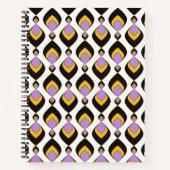 Retro, retrornament notitieboek (Voorkant)