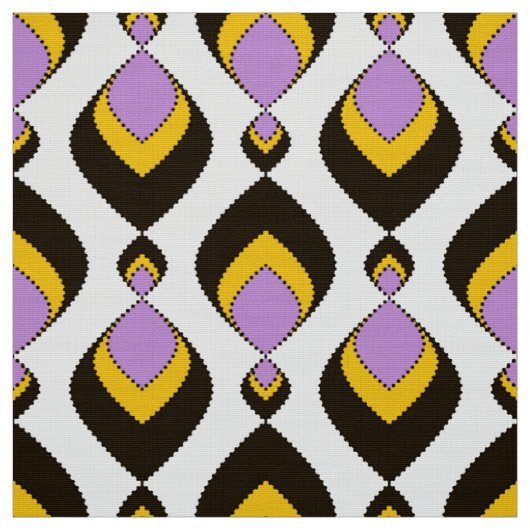 Retro, retrornament stof (Swatch)