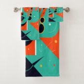 Retro revival bad handdoek (Insitu)