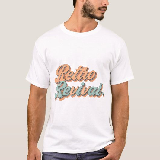 Retro Revival T-shirt ontwerp (Voorkant)