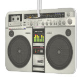 Retro Rewind:  80's Boombox Graphic Luchtverfrisser (Links)