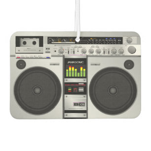 Retro Rewind:  80's Boombox Graphic Luchtverfrisser