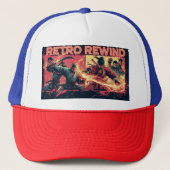 Retro Rewind Samurai Trucker Pet (Voorkant)