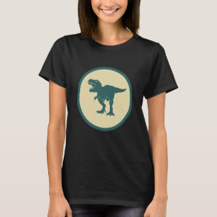 Retro Rex  Dinosaur Wilde Dier T-shirt