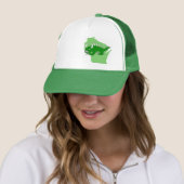 Retro Rhinelander Hodag en Wisconsin Pet (In situ)