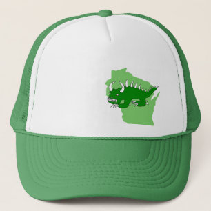 Retro Rhinelander Hodag en Wisconsin Pet
