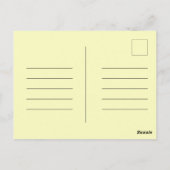 Retro Rhodos City - Griekenland vakantiereis gesch Briefkaart (Achterkant)