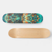 "Retro Rhythms Festival Deck" Persoonlijk Skateboard (Horizontaal)