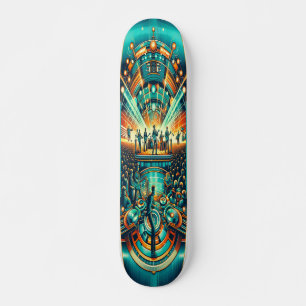 "Retro Rhythms Festival Deck" Persoonlijk Skateboard