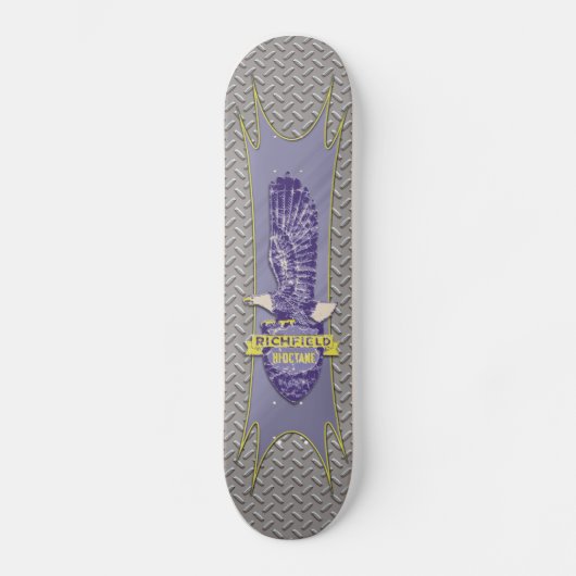 Retro  Richfield Hi-Octane Persoonlijk Skateboard (Voorkant)