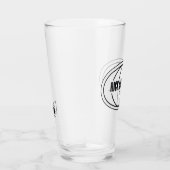 Retro Rick en Morty C-137 Dimension-badge Glas (Rechts)