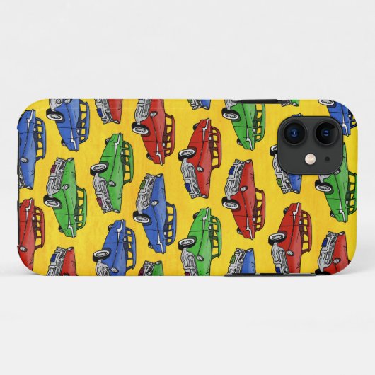 Retro Rides Case-Mate iPhone Case (Achterkant (horizontaal))