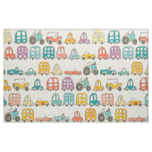 retro rides eggshell stof (Fat Quarter)
