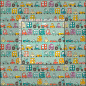 retro rides mint stof (Delen)
