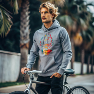 Retro Rio Grande Fietsroute. Hoodie