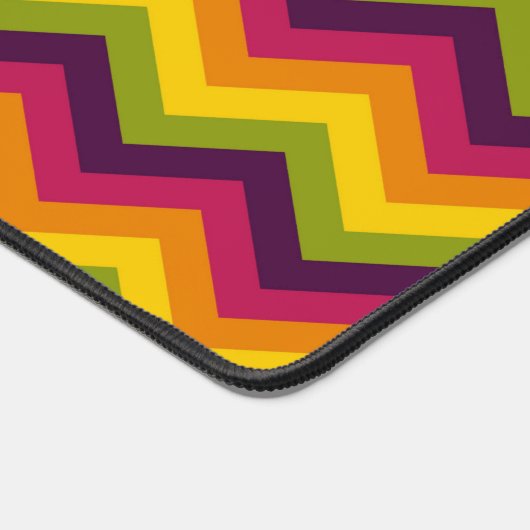 Retro Ripple Zigzag Desk mat (Hoek)