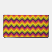 Retro Ripple Zigzag Desk mat (Voorkant)