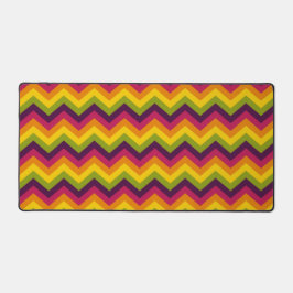 Retro Ripple Zigzag Desk mat
