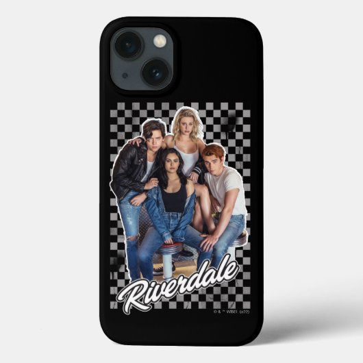 Retro Riverdale Groepsgrafiek Case-Mate iPhone Case (Achterkant)
