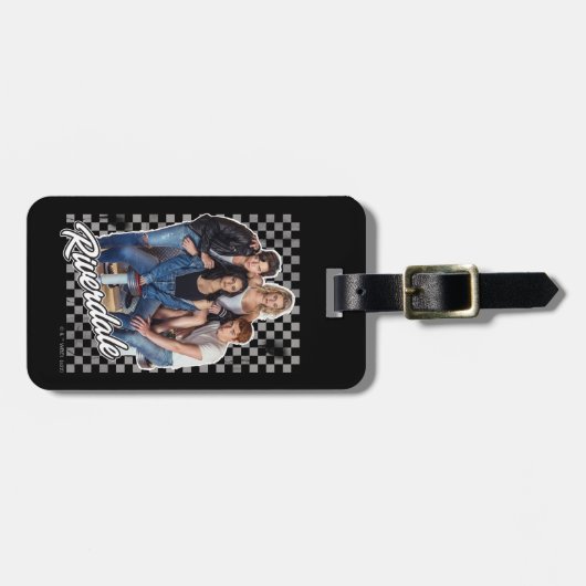 Retro Riverdale Group Grafisch Bagagelabel (Voorkant horizontaal)