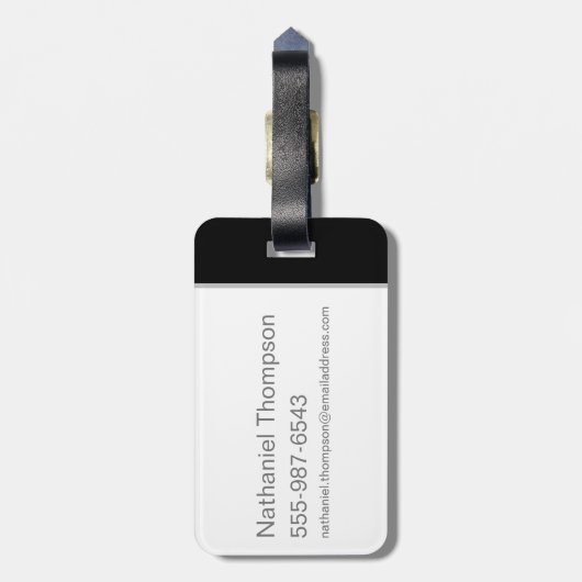 Retro Riverdale Group Grafisch Bagagelabel (Achterkant verticaal)