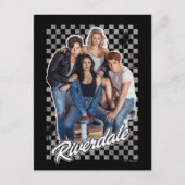 Retro Riverdale Group Grafisch Briefkaart (Voorkant)