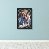Retro Riverdale Group Grafisch Canvas Afdruk (Insitu (Houten vloer))