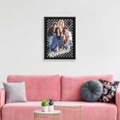 Retro Riverdale Group Grafisch Canvas Afdruk (Insitu (Woonkamer))