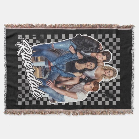Retro Riverdale Group Grafisch Deken (Voorkant)